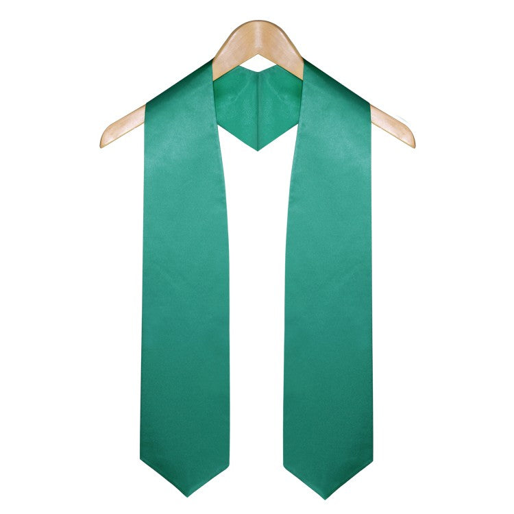 Emerald Green University & College Graduation Stole - Stoles.com