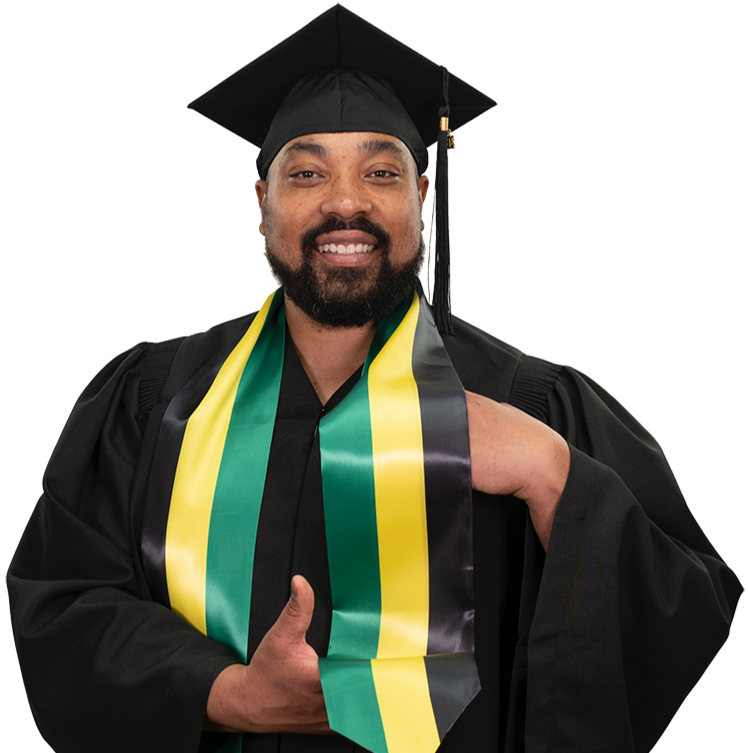 Jamaica Graduation Stole - Jamaican Flag Sash