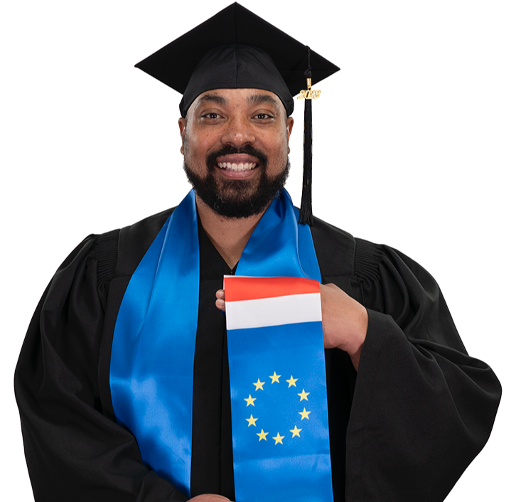 Cape Verde Graduation Stole - Cape Verde Flag Sash