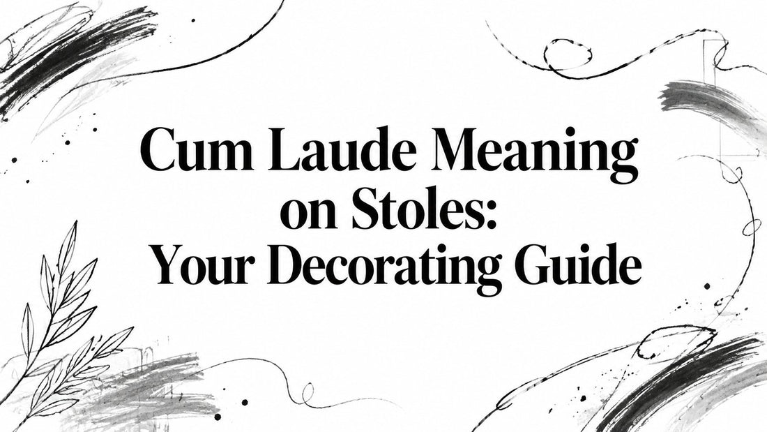 Cum Laude Meaning on Stoles: Your 2026 Decorating Guide