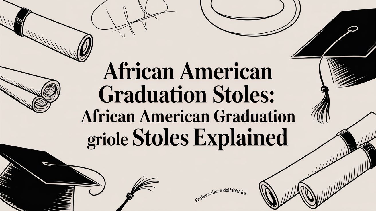 African American Graduation Stoles: A Guide to Cultural Pride and Achievement