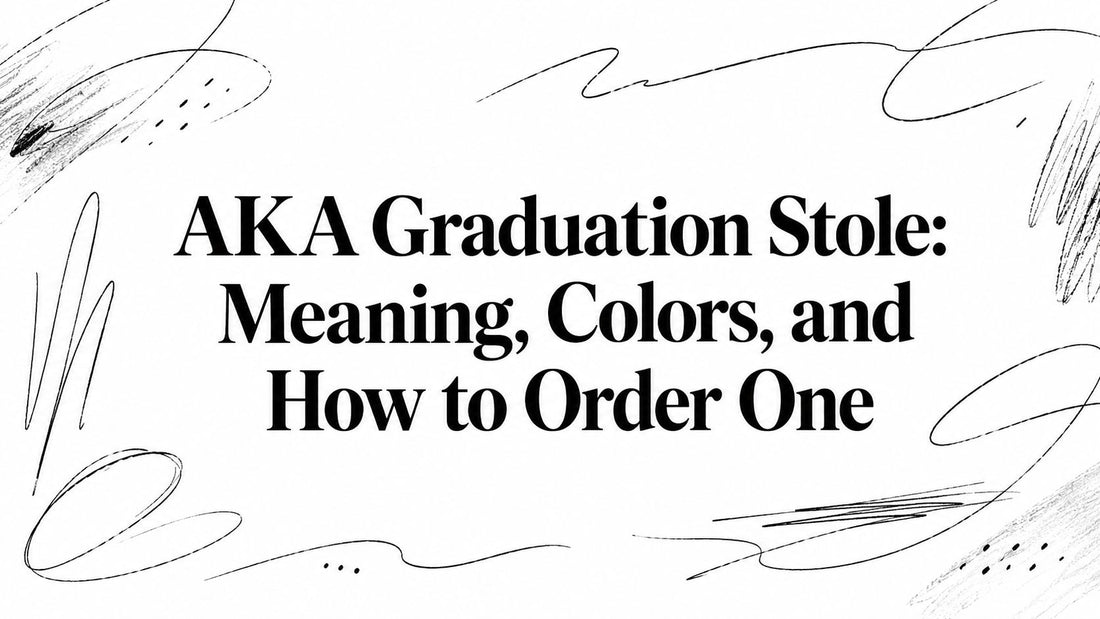 AKA Graduation Stole: Meaning, Colors, and How to Order One