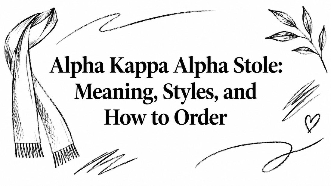 Alpha Kappa Alpha Stole: Meaning, Styles, and How to Order