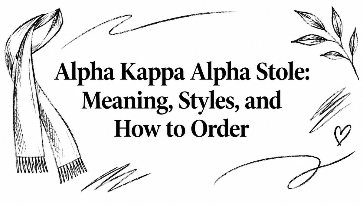 Alpha Kappa Alpha Stole: Meaning, Styles, and How to Order