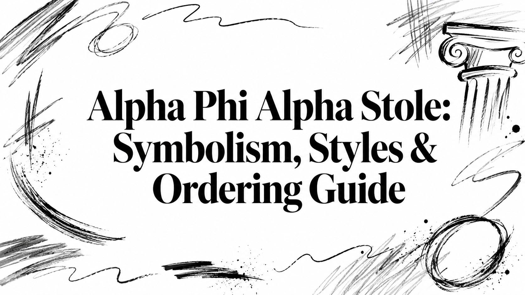 Alpha Phi Alpha Stole: Symbolism, Styles & Ordering Guide