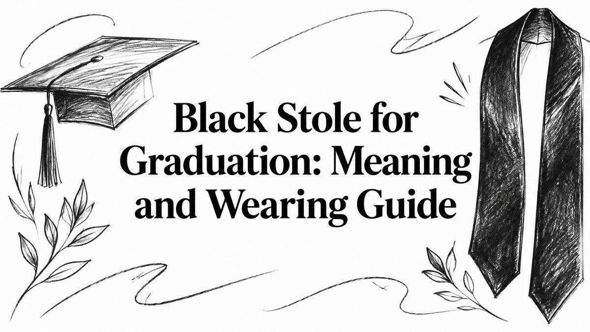 Black Stole for Graduation: Meaning and Wearing Guide