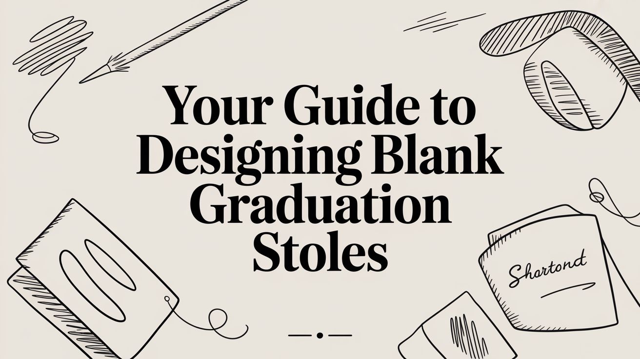 Your Guide to Designing Blank Graduation Stoles