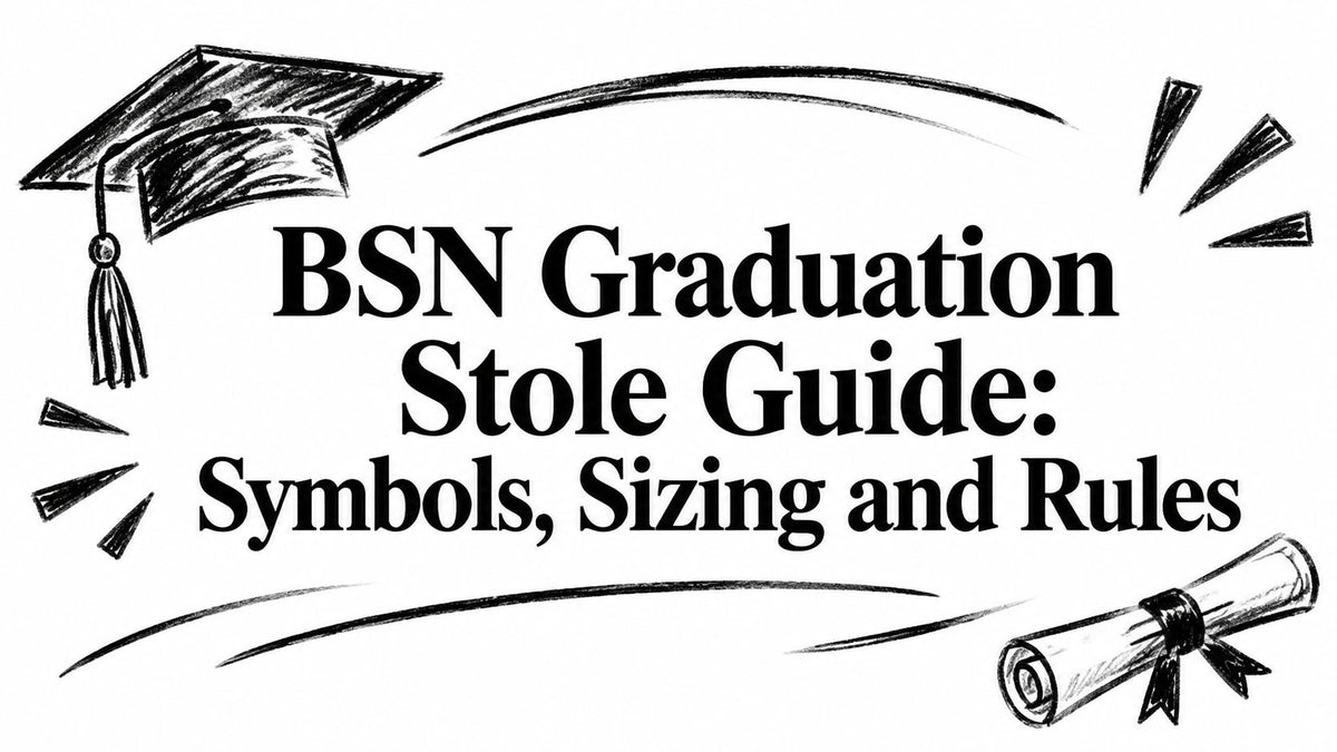 BSN Graduation Stole Guide: Symbols, Sizing and Rules