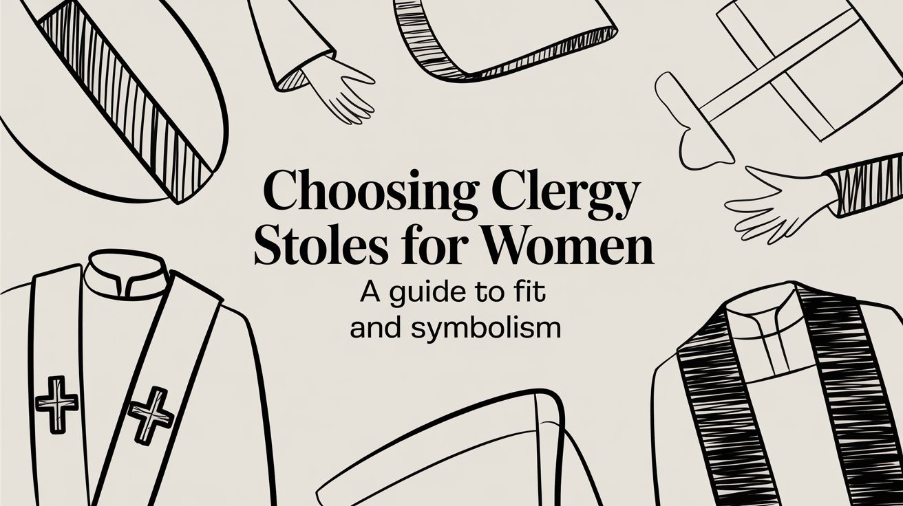 Choosing Clergy Stoles for Women: A Guide to Fit and Symbolism