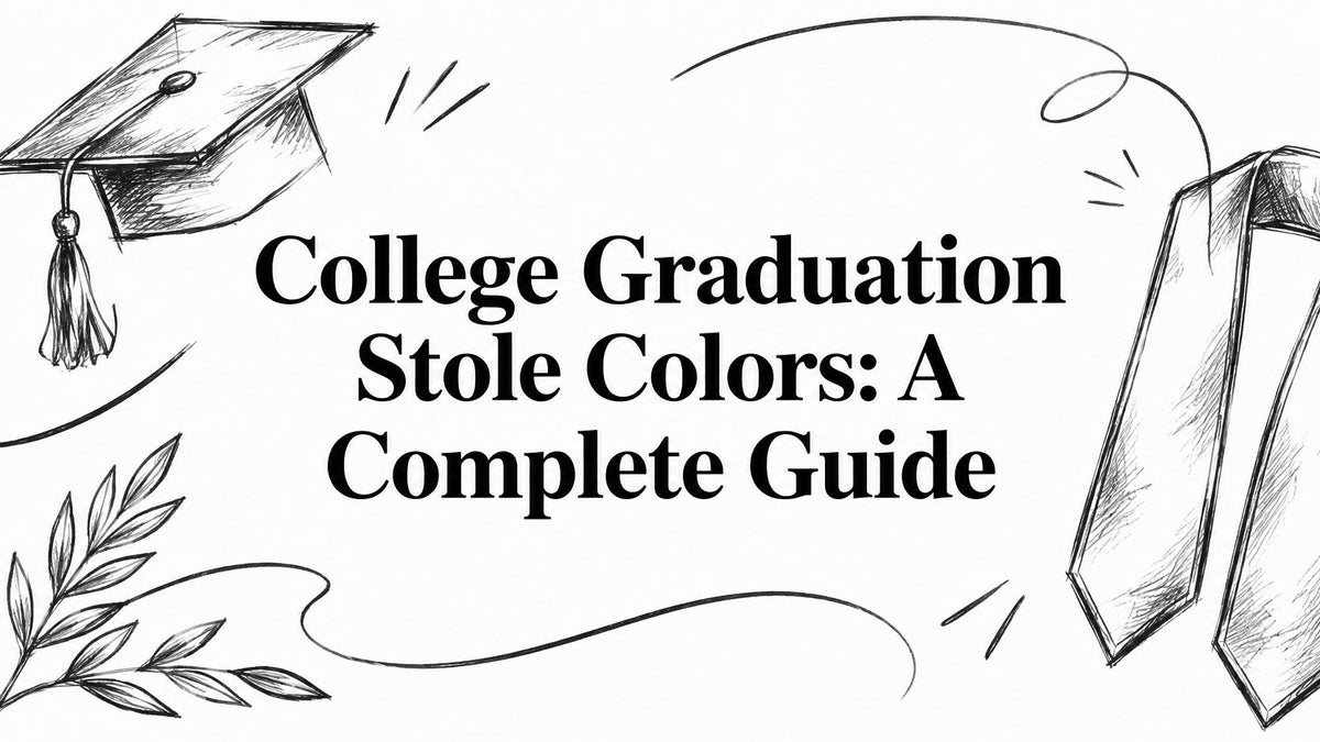 College Graduation Stole Colors: A Complete Guide