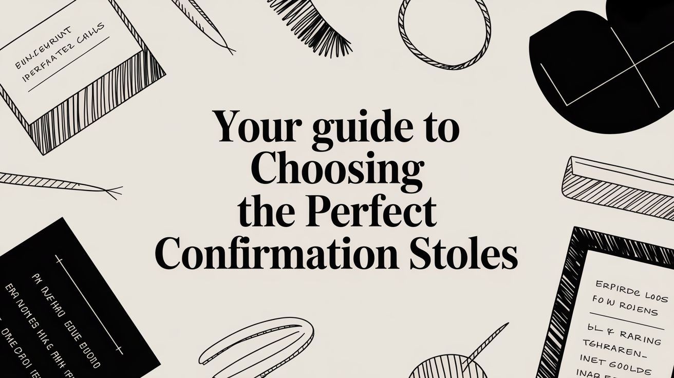 Your Guide to Choosing the Perfect Confirmation Stoles