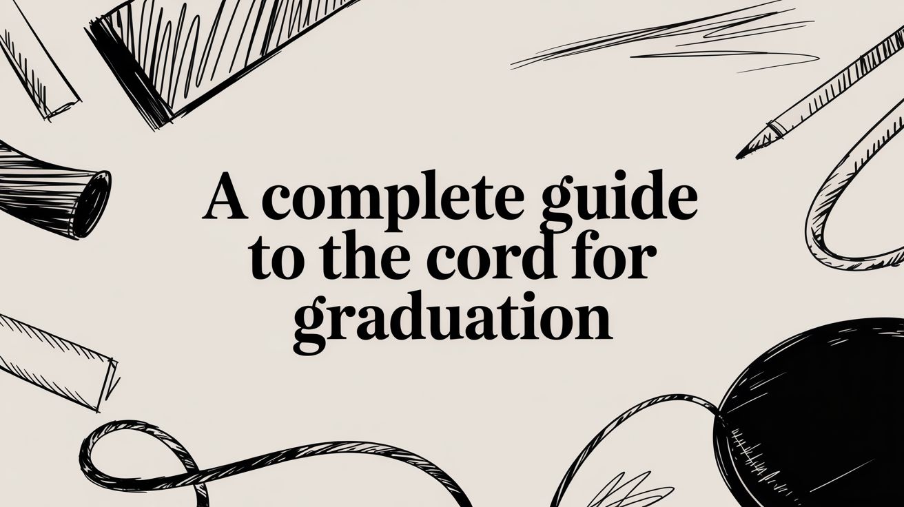 A Complete Guide to the Cord for Graduation – Stoles.com