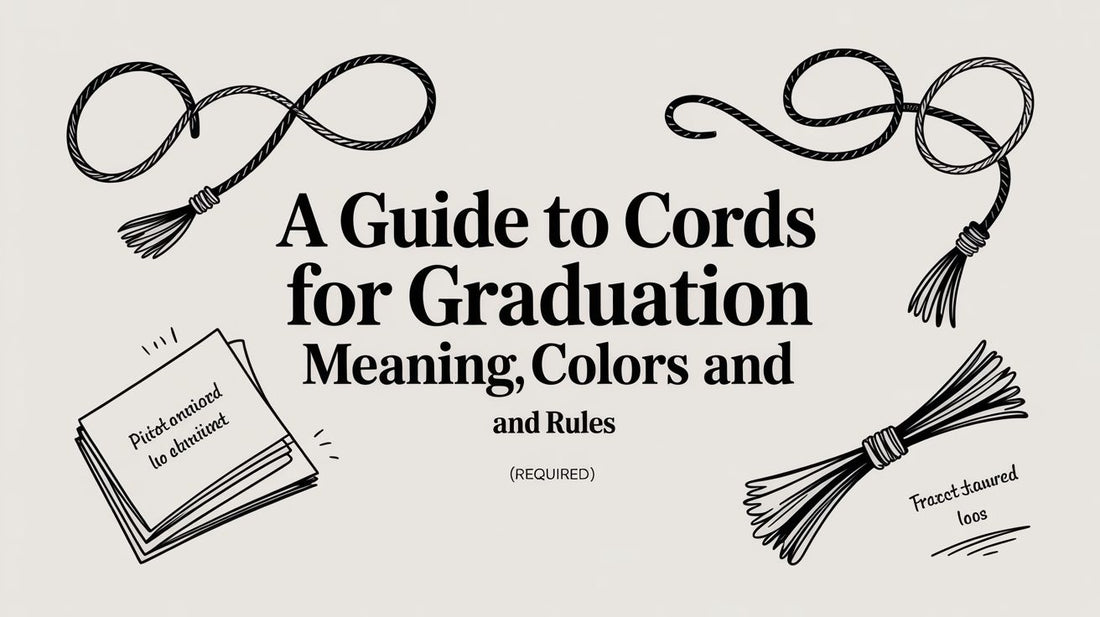 A Guide to Cords for Graduation Meaning Colors and Rules
