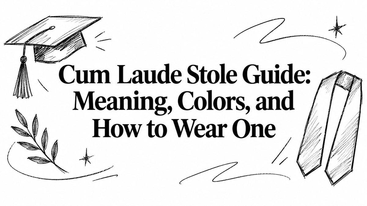Cum Laude Stole Guide: Meaning, Colors, and How to Wear One
