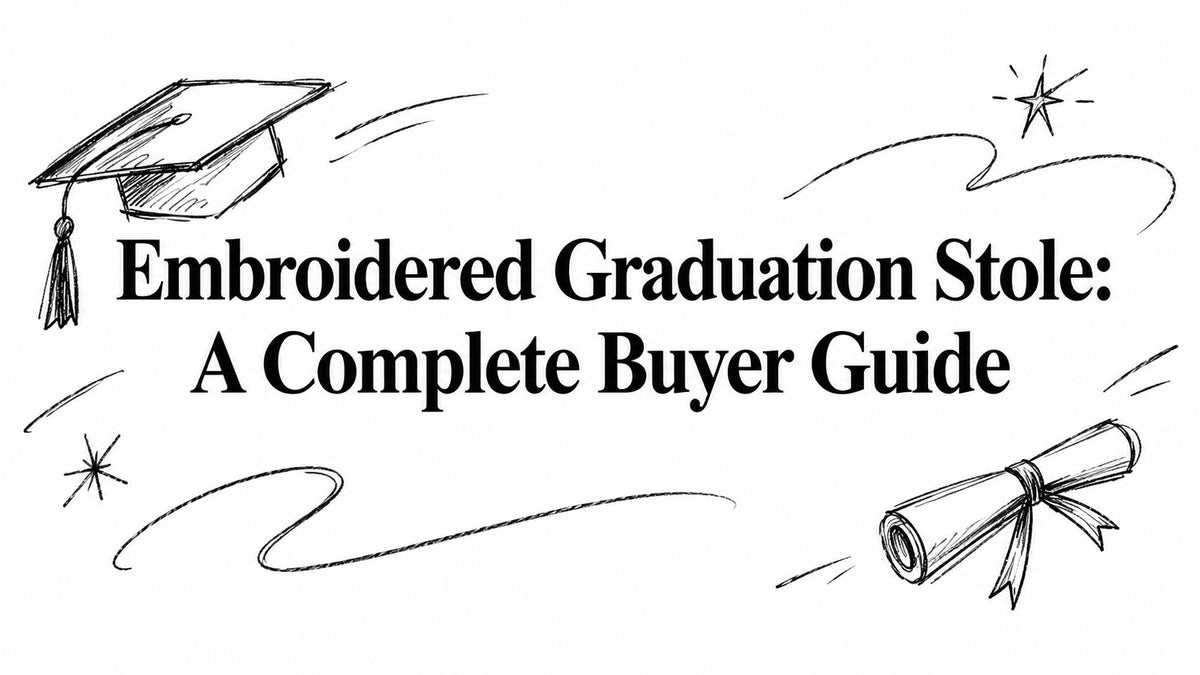 Embroidered Graduation Stole: A Complete Buyer Guide