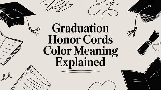 Graduation Honor Cords Color Meaning Explained