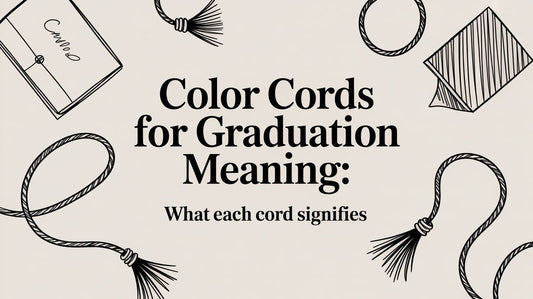 Color Cords for Graduation Meaning: What Each Cord, Stole, and Sash Signifies