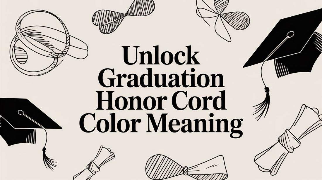 Unlock Graduation Honor Cord Color Meaning