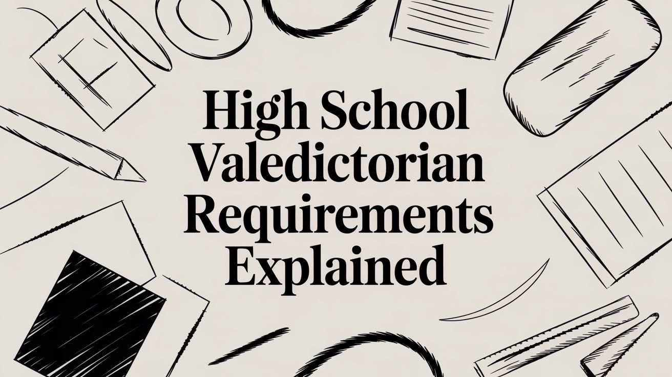 High School Valedictorian Requirements Explained