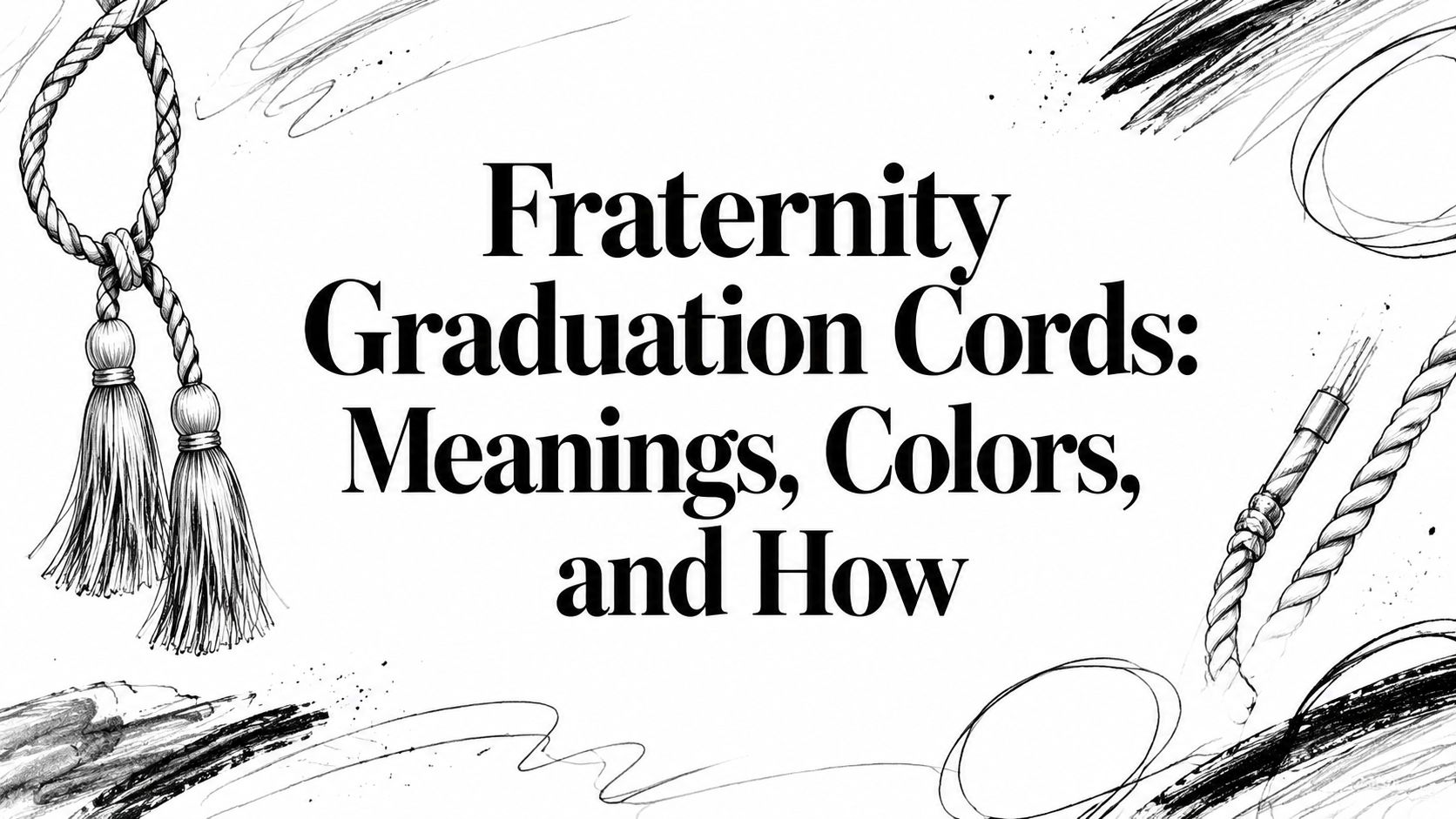 Fraternity Graduation Cords: Meanings, Colors, and How
