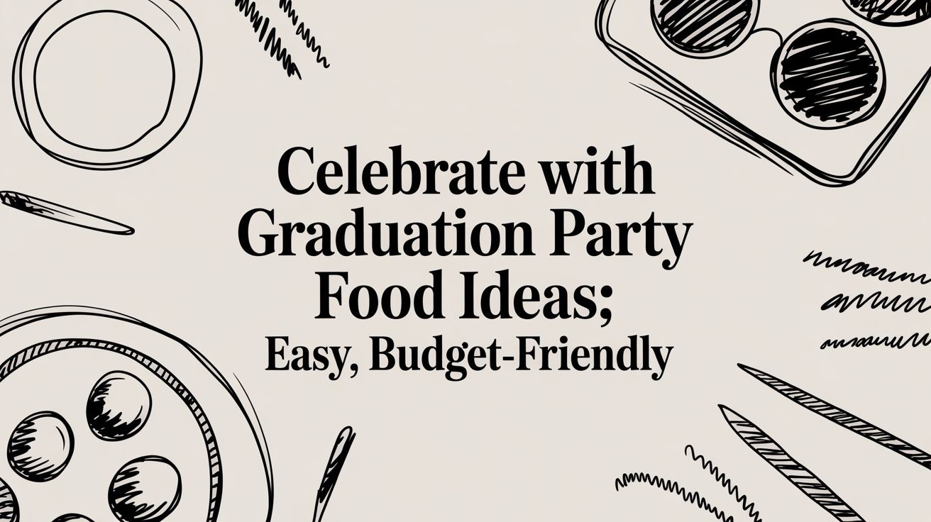 Celebrate with graduation party food ideas: Easy, budget-friendly