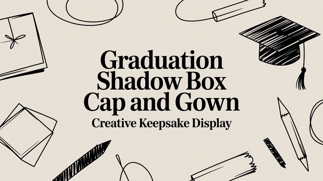 Graduation Shadow Box Cap and Gown: Creative Keepsake Display