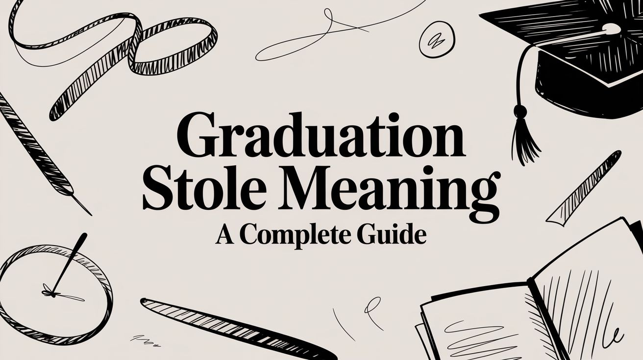 Graduation Stole Meaning A Complete Guide