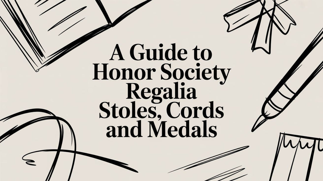 A Guide to Honor Society Regalia: Stoles, Sashes, and Cords