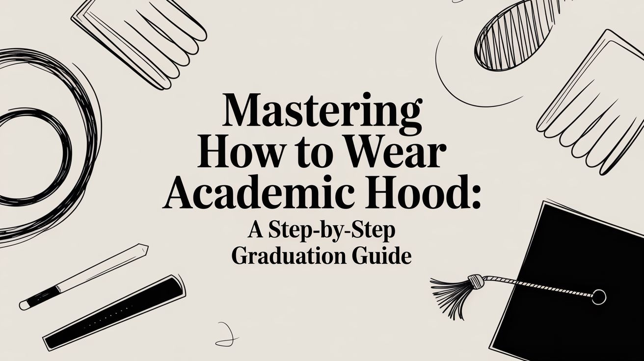 Mastering How to Wear an Academic Hood: A Step-by-Step Graduation Guide