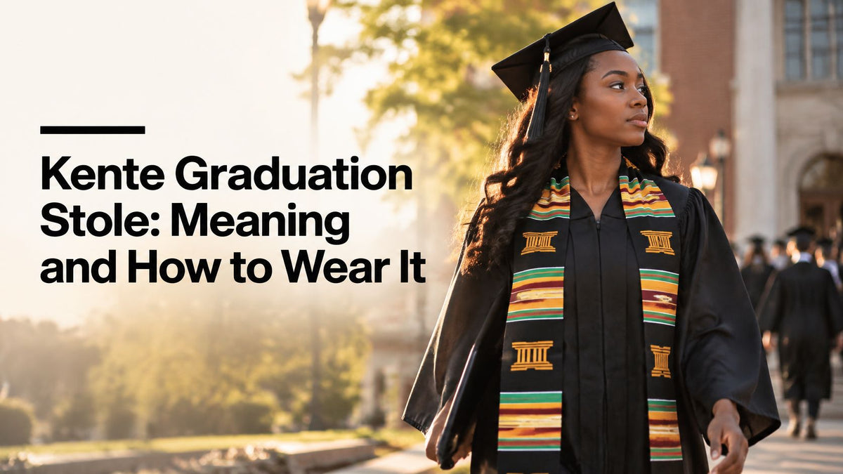 Kente Graduation Stole: Meaning and How to Wear It