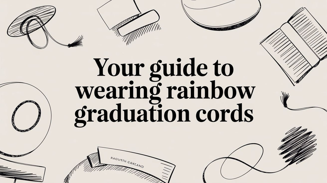 Your Guide to Wearing Rainbow Graduation Cords