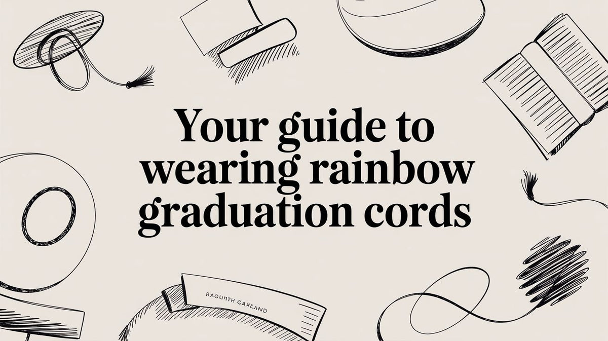 Your Guide to Wearing Rainbow Graduation Cords – Stoles.com
