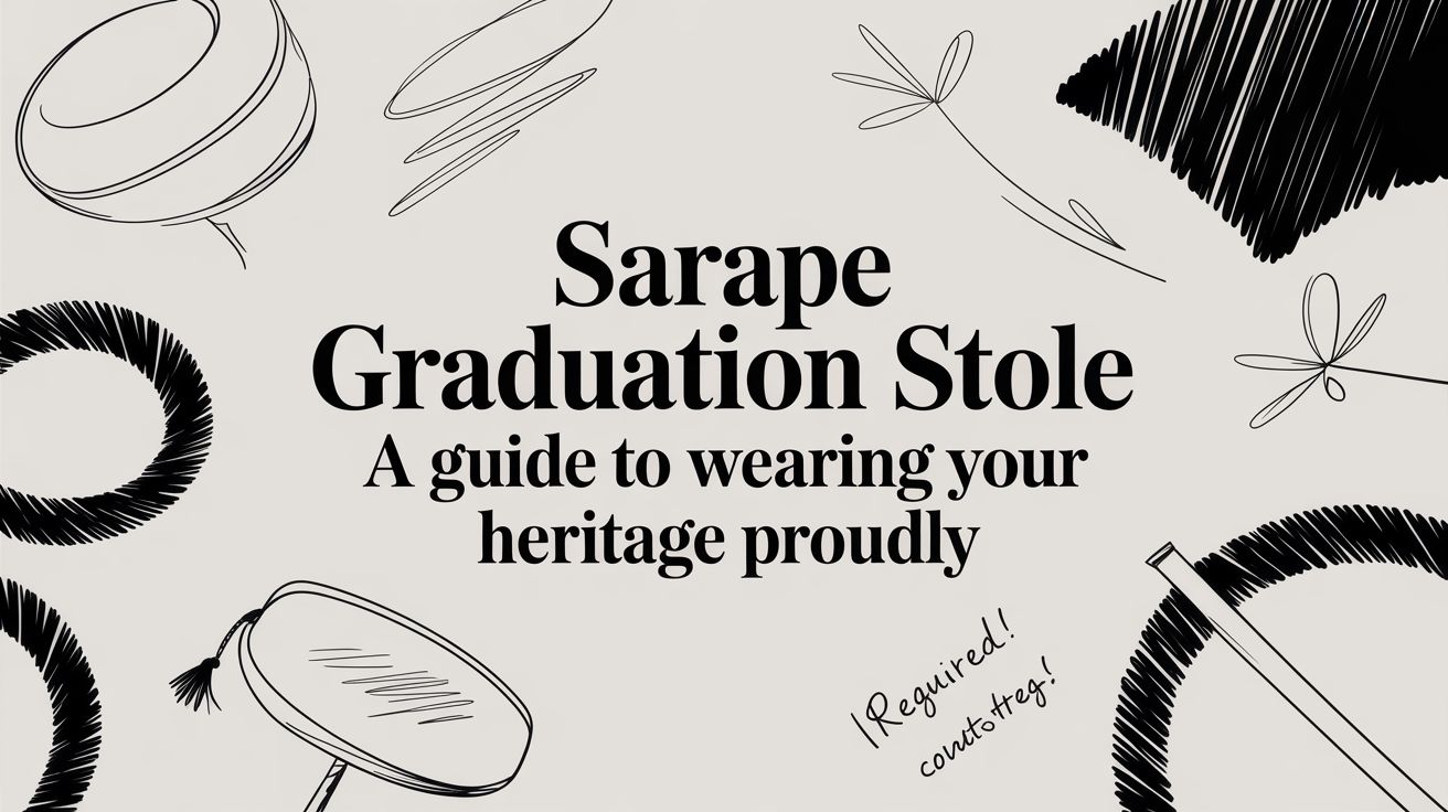 Sarape Graduation Stole: A Guide to Wearing Your Heritage Proudly