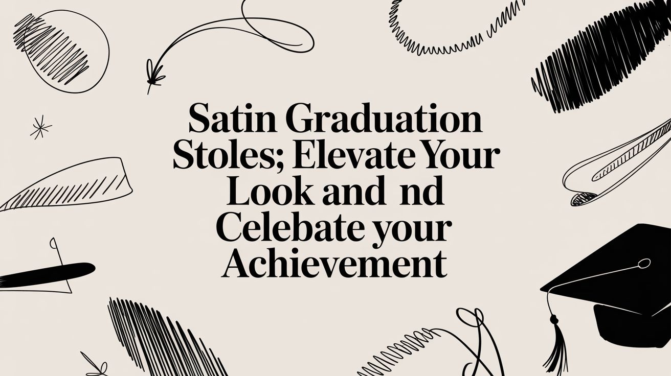 Satin Graduation Stoles: Elevate Your Look and Celebrate Your Achievement