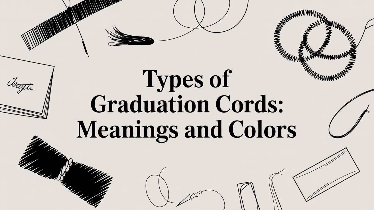Types of Graduation Cords: Meanings and Colors