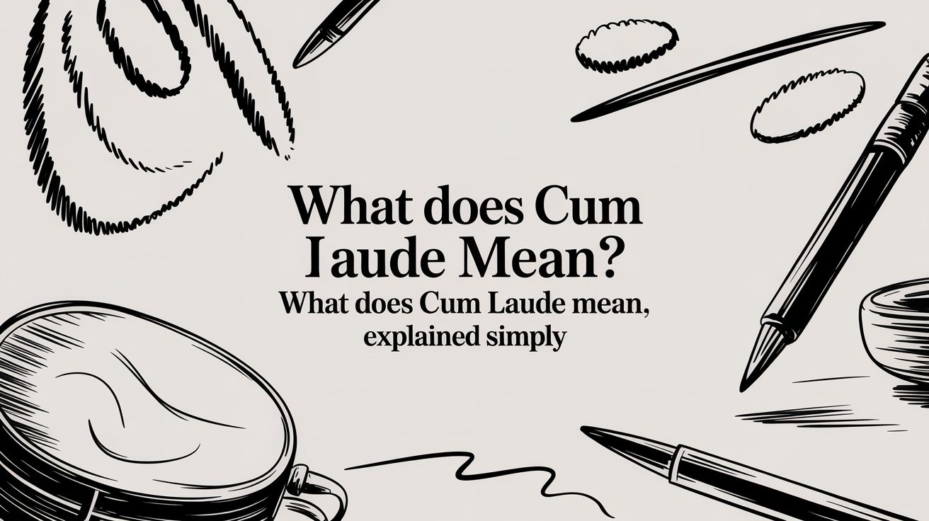 What Does Cum Laude Mean? Your Guide to Graduation Honors