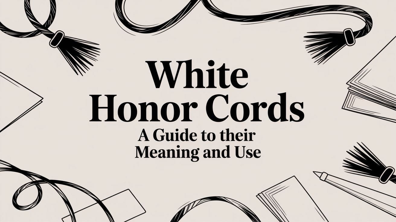 White Honor Cords A Guide to Their Meaning and Use