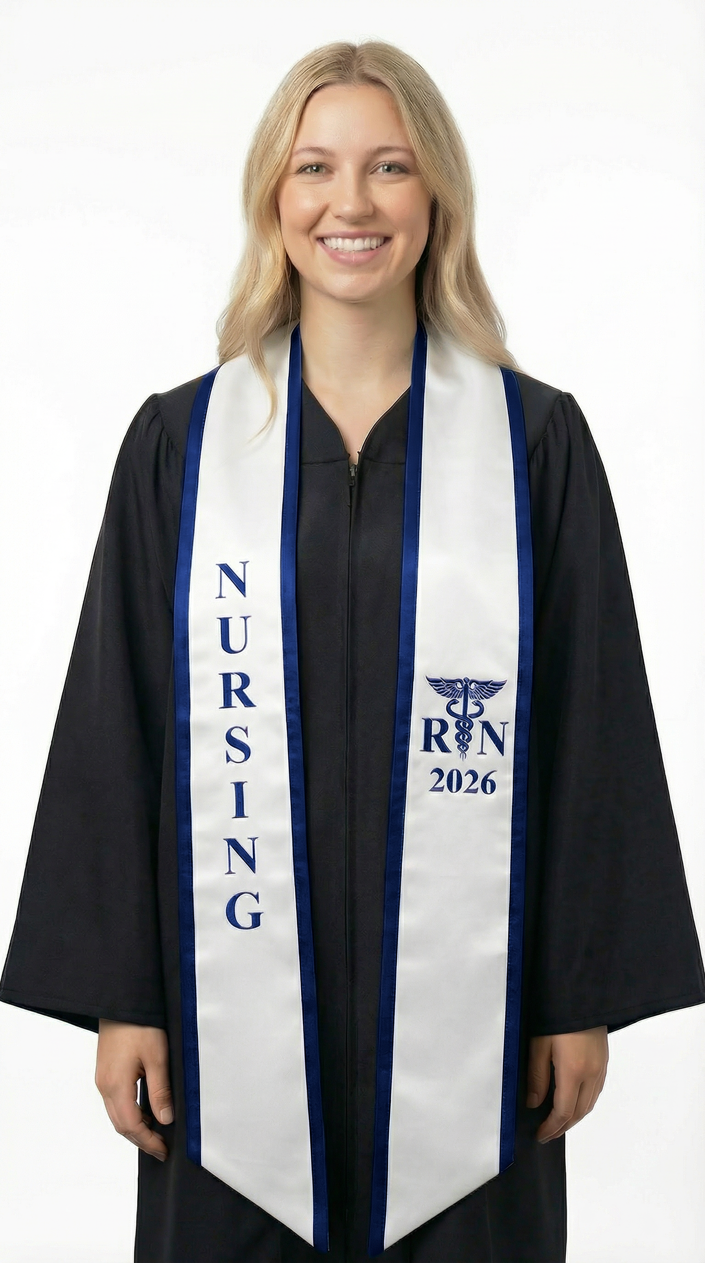 2026 RN Nursing Graduation Stole with Trim