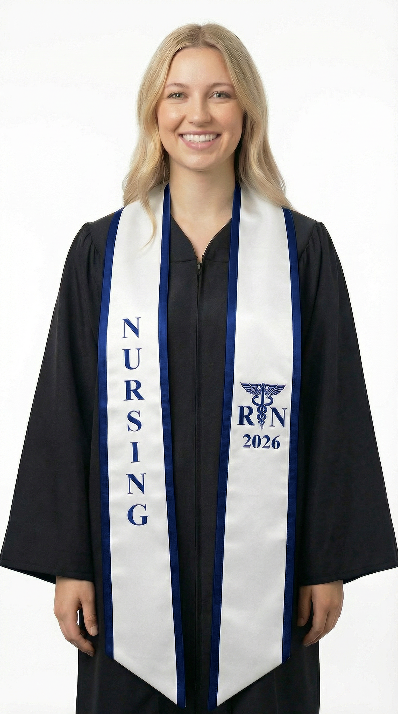 2026 RN Nursing Graduation Stole with Trim