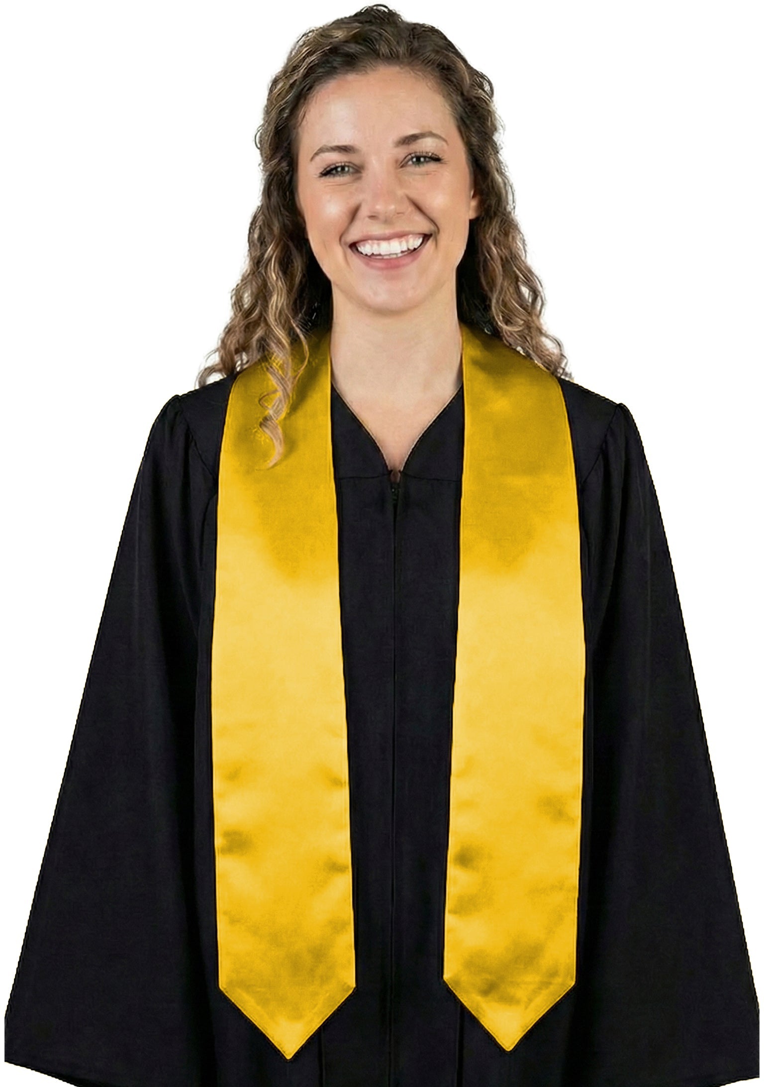Gold High School Graduation Stole - Stoles.com