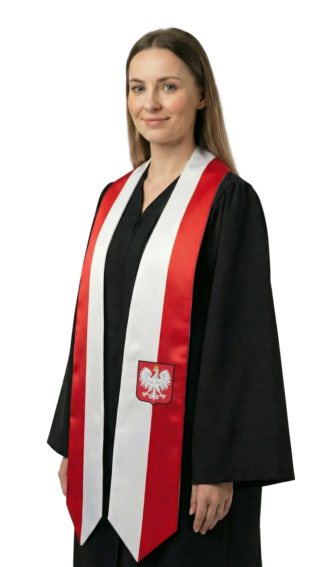 Poland Graduation Stole - Poland Flag Sash