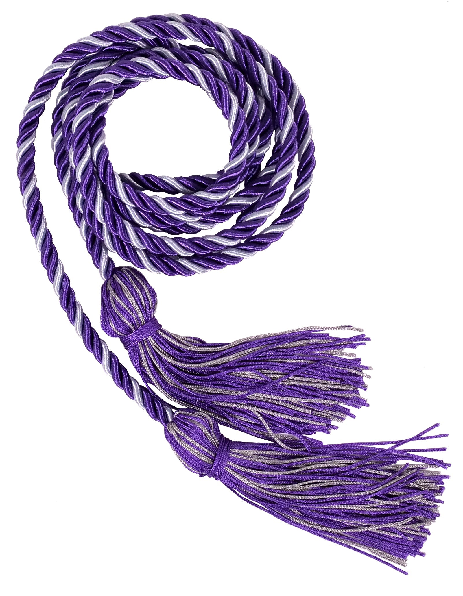 Gold, Purple and White Three Color Honor Cord - Graduation Honor Cord ...