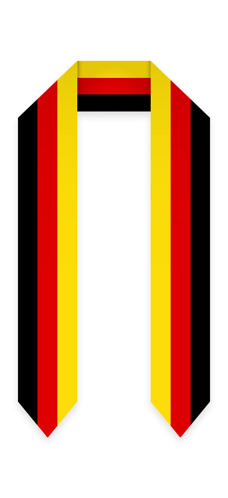 Germany Graduation Stole -  German Flag Sash - Stoles.com