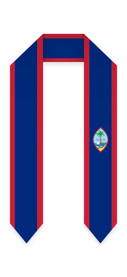 Guam Graduation Stole - Guam Flag Sash