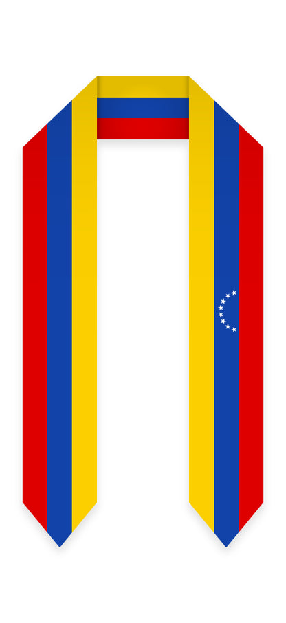 Venezuela Graduation Stole - Venezuela Flag Sash