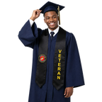 U.S. Marine Corps veteran graduation stole