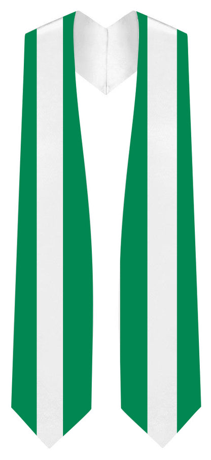 Nigeria Graduation Stole - Nigeria Flag Sash