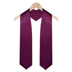 Maroon Graduation Stole - Stoles.com