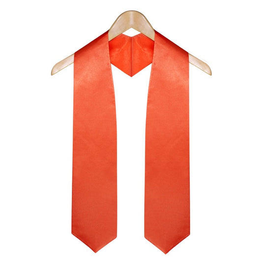 Orange Elementary & Middle School Graduation Stole - Stoles.com