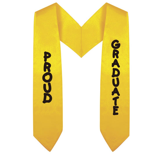 Gold Preschool & Kindergarten Imprinted Graduation Stole - Stoles.com